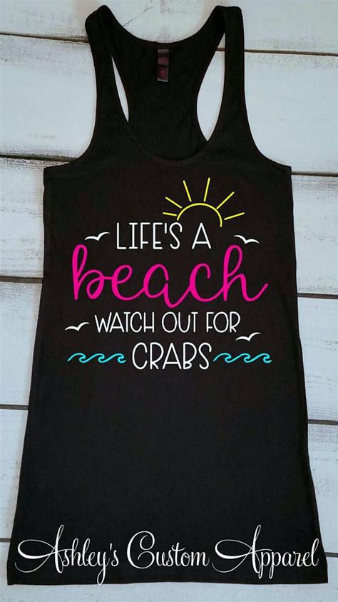 funny beach shirts beach tank tops life s a beach