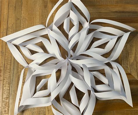 Diy Giant Origami Christmas Snowflake ️ 11 Steps With Pictures
