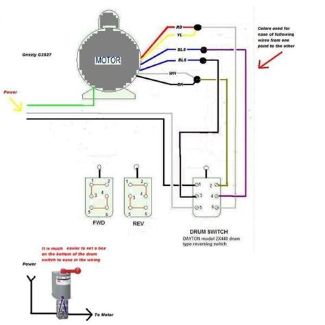 hp electric motor wiring diagram