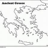Greece Map Ancient Printable Blank Outline Truly Originally Pertaining Lift Tutorial Available Maps Source sketch template