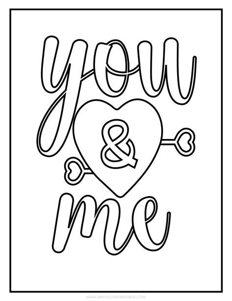 simply love printables  valentines coloring pages page