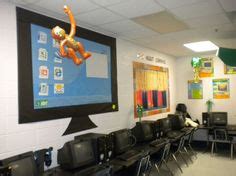 big monitor school teacher monitor classroom decorations teaching