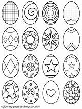 Easter Ostereier Colour Paques Printables Sorbische Oeufs Oeuf Empty Hubpages sketch template