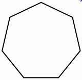 Heptagon Quia Octagon Polygons Sides sketch template