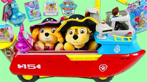 Paw Patrol Pirate Chase And Sky Search For Treasure In Sea