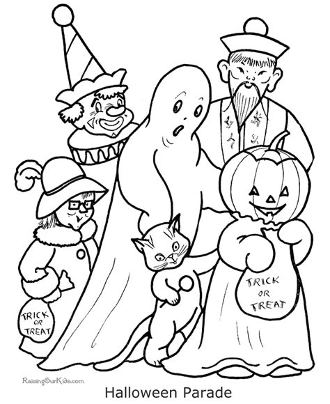 printable coloring pages  halloween