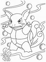 Pokemon Coloring Pages Wartortle Water Printable Colouring Para Colorear Sheets Dragon Color Dibujos Kids Books Electric Pokémon Pintar Getcolorings Online sketch template