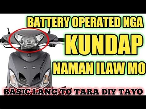 battery operated headlight mio soulty youtube