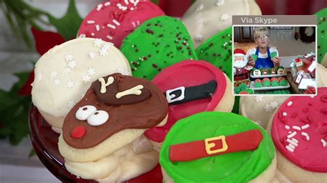 cheryls pc  pc fancy holiday cutout frosted cookies  qvc youtube