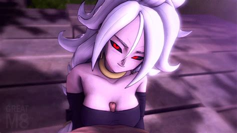 rule 34 3d android 21 android 21 evil animated breasts