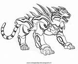 Bakugan Colouring Tigrerra Drago Mostri Cartoni Stampare Dragonoid Vestroia Coloriages sketch template