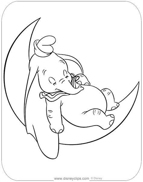 dumbo elephant coloring pages dumbo coloring pages  coloring book