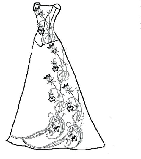 prom dresses drawing  getdrawings