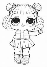 Lol Coloring Surprise Pages Doll Dolls Print Printable Angel Snow sketch template