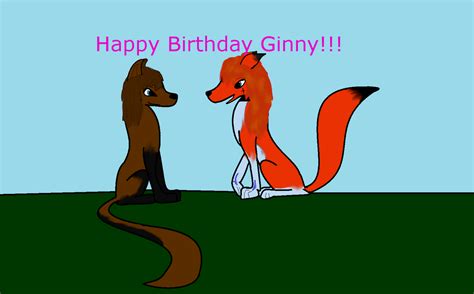 happy birthday ginny  meerkatgirl  deviantart