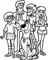 Scooby Doo Coloring Pages Cartoon Family Drawing Coloriage Gang Scoubidou Wecoloringpage Lego Printable Different Color Print Monster Daphne Clipartmag sketch template
