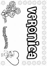 Veronica Coloring Pages Color Hellokids Print Online sketch template