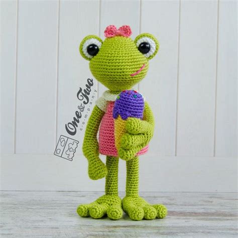amigurumi pattern frog  crochet pattern tutorial etsy mexico