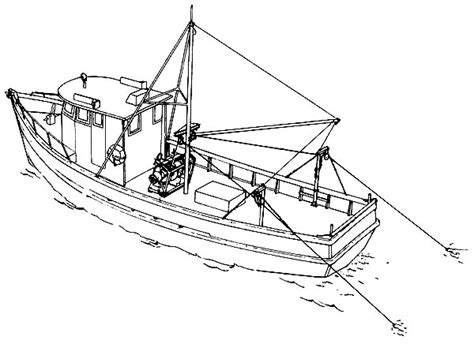 fishing boat coloring pages  kids kids play color