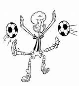 Coloring Pages Football Soccer Spongebob Goalkeeper Sponge Bob Squidward Colouring Sheets Enjoy Going Then These If Getcolorings Ratings Yet sketch template