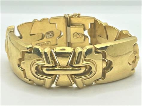 quadri  kt gold bracelet catawiki
