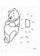 Pooh Coloring Pages Winnie Valentine Printables Dot Dots Connect Printable Hellokids Disney Relier Kids Points Bear Game Print Am Point sketch template