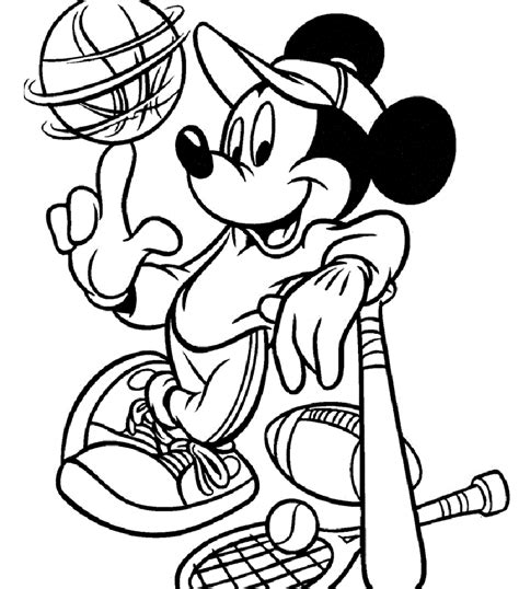 sports printable coloring pages