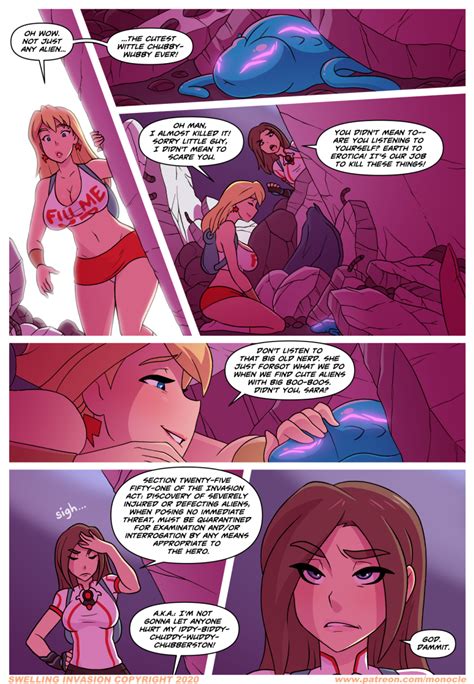 Swelling Invasion Issue 5 Page 06 By Monocle Hentai