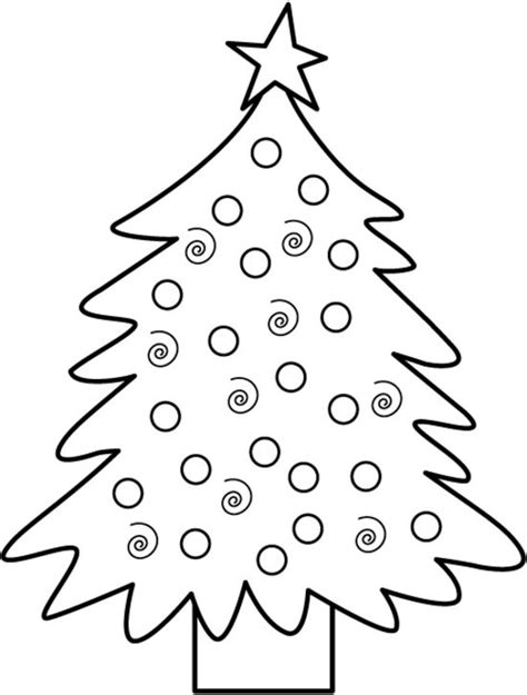 christmas tree coloring sheets  dr odd