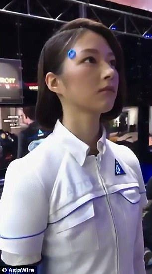 Creepy Lifelike Android Unveiled At Tokyo Games Show