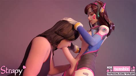[strapy] d va x mei overwatch hentai online porn manga and doujinshi