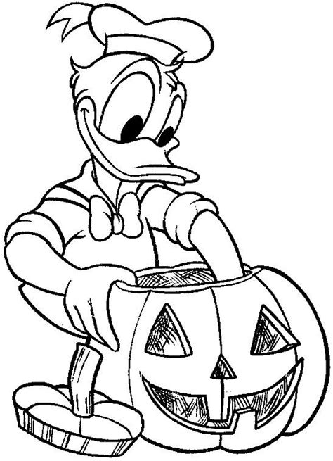printable halloween disney coloring pages