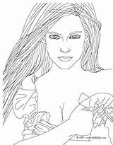 Coloring People Pages Getcolorings Katy Perry Colorings Printable Print Color sketch template