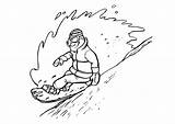 Snowboarding Coloring Pages Snowboard Printable Sports sketch template