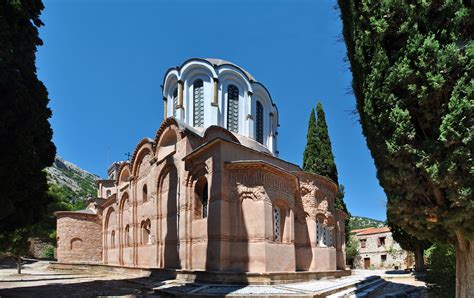 monasteries  nea moni unesco site nea moni  chios greece heroes  adventure