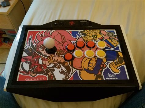 artstation custom arcade stick art  bennyinblack