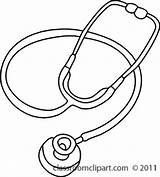Stethoscope sketch template