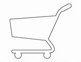 Shopping Cart Printable Kids Template Crafts Outline Coloring Preschool Patternuniverse Craft Pages Pattern Shoping Stencils Templates Print Use Activities Grocery sketch template