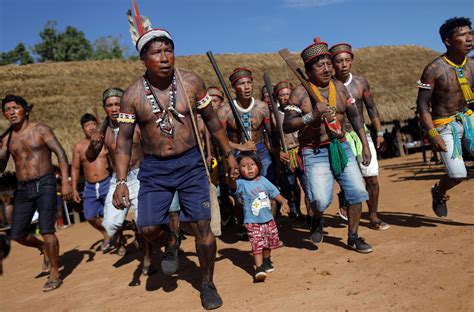 amazon tribes gather  plan resistance  brazil government reuters