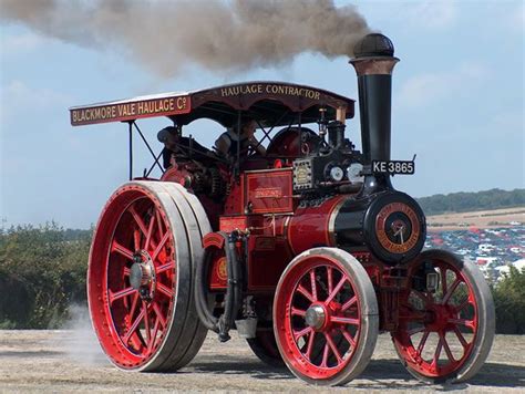 steam tractors  steam powered machines images  pinterest