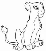 Lion King Coloring Nala Pages Lioness Female Simba Drawing Printable Para Colorear Colouring Clipart Color Az Leona Getcolorings Getdrawings Adult sketch template