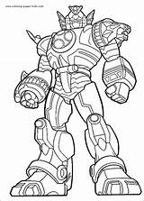 Rangers Power Coloring Pages Cartoon Kids Color Printable Ranger Sheets Sheet Book Character Dino Print Charge Colouring Transformers Megazord Mighty sketch template