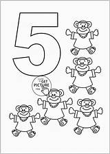 Sheets Counting Worksheet Worksheets Alphabet Preschoolers Wuppsy Coloriage These sketch template