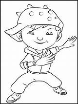 Boboiboy Galaxy Coloring Colouring Pages sketch template
