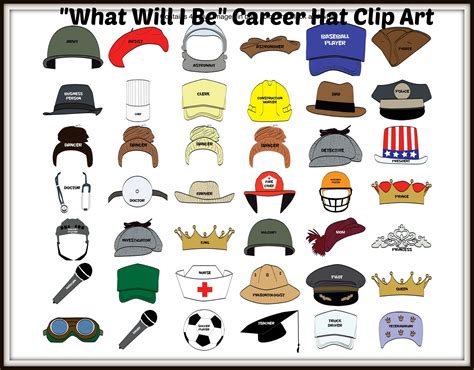 career hat clip art kindergarten kiosk