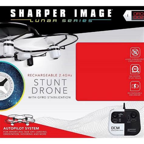 sharper image stunt drone  gyro stabilization