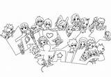 Fairy Tail Anime Coloring Pages Chibi Colouring Logo Manga Cute Characters Freed Sketch Drawing Tale Visit Princess Choose Board Raskrasil sketch template