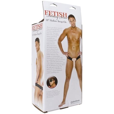 fetish fantasy 10 hollow strap on flesh sex toys and adult novelties adult dvd empire
