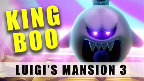 Luigi S Mansion 3 King Boo Boss Fight How To Beat The
