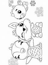 Hatchimals Coloring Pages Kids Fun Votes sketch template